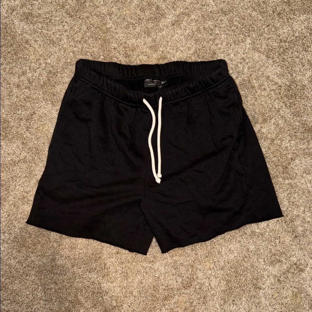 No Boundaries Black Athletic Shorts
